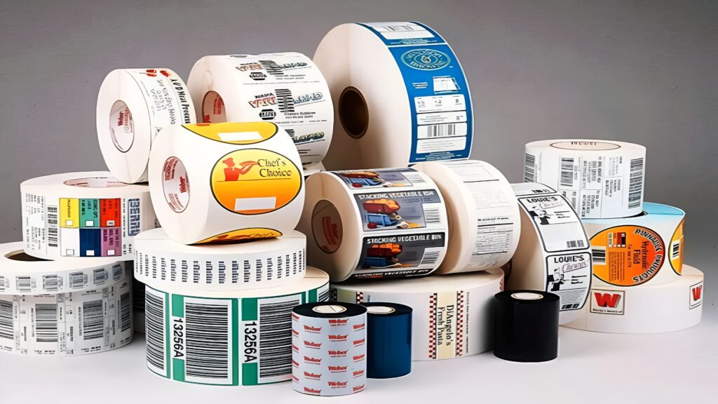 Self-adhesive labels