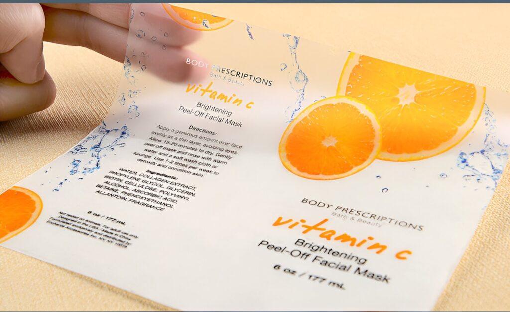 Transparent stickers