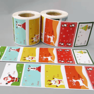 Christmas Festival Decorative Synthetic Paper Sticker