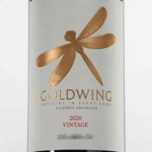 Customizable Wine & Beer Bottle Stickers | Reflective Gold Hot Stamping & Embossed Labels