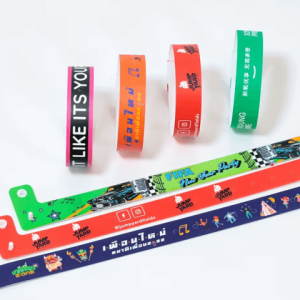 Waterproof Disposable Vinyl Wristbands