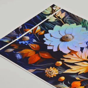 3D embossed art stickers