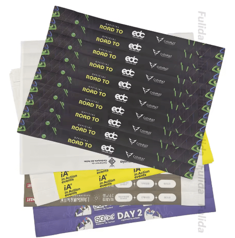 QR Code Tyvek Event Wristbands