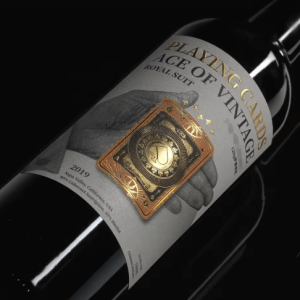 Personalized Wine & Beer Bottle Labels | Holographic Paper with Hot Stamping