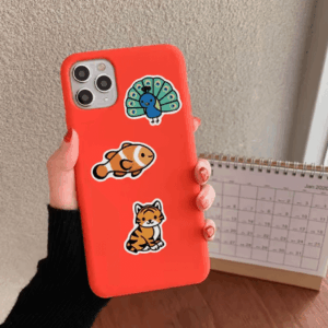 Eco-Friendly Cartoon Stickers