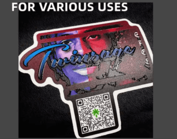 PET Vinyl Waterproof Sticker