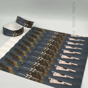 DuPont™ Tyvek Wristbands with QR Code