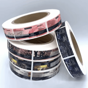 Beverage Bottle Sticker Label Roll