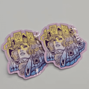 Die-Cut Kids Vinyl Decorative Sticker Labels