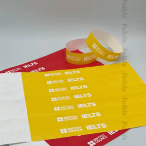 Custom Eco-Friendly Tyvek Promotional Wristbands