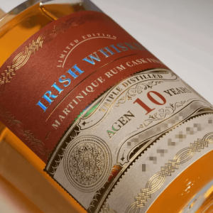 High-Durability Holographic Wine Bottle Labels