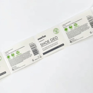 Custom Food Biodegradable Compostable Adhesive Labels