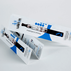 Vape Instruction Manual Printing